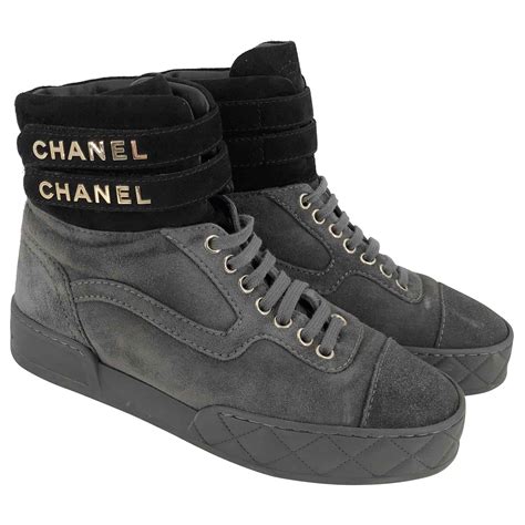 basket montante chanel|baskets Chanel femme.